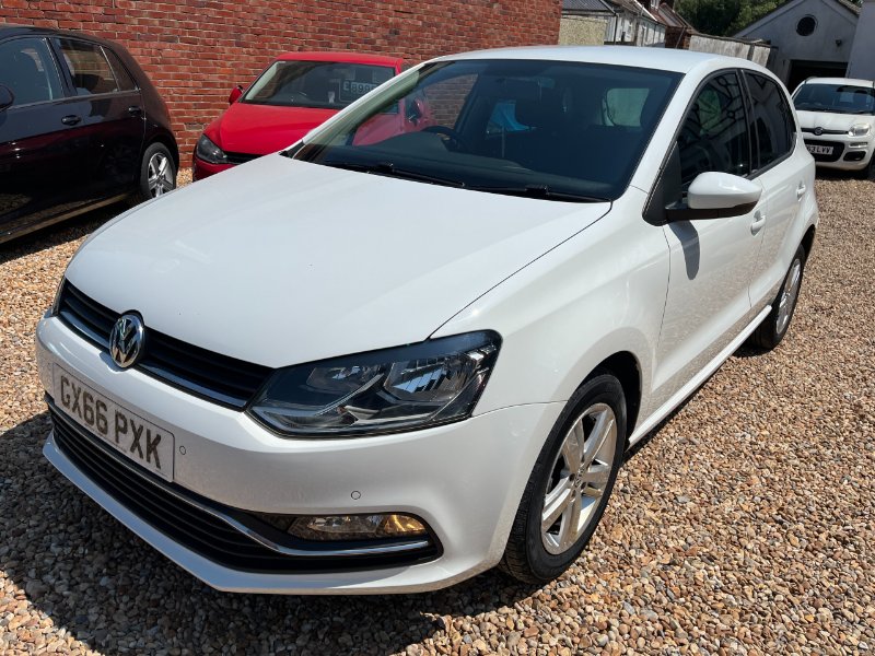 2016 VOLKSWAGEN POLO 1.0 BLUEMOTION TECH MATCH HATCHBACK 5DR PETROL MANUAL EURO 6 S S... photo
